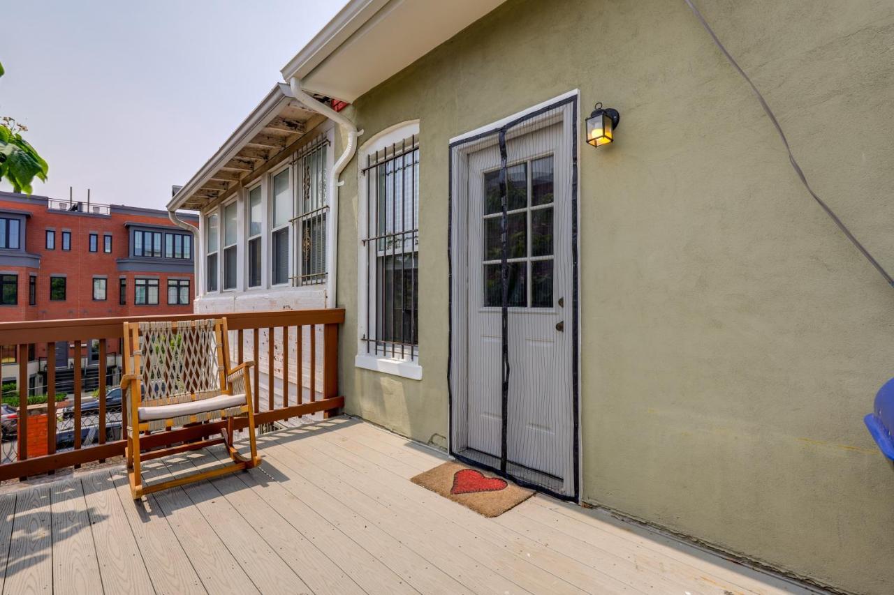 Wfh-friendly Dc Townhome With Deck Less Than 1 Mi To Hu! Washington